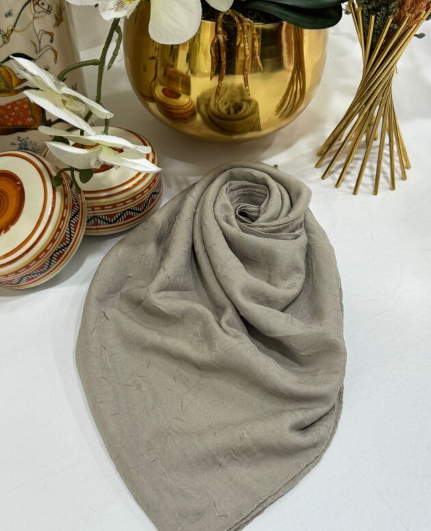 Organic Bambu Eşarp - Soft Vizon