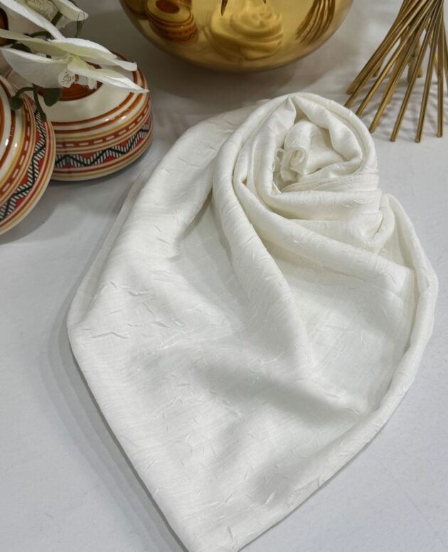 Organic Bambu Eşarp - Ekru