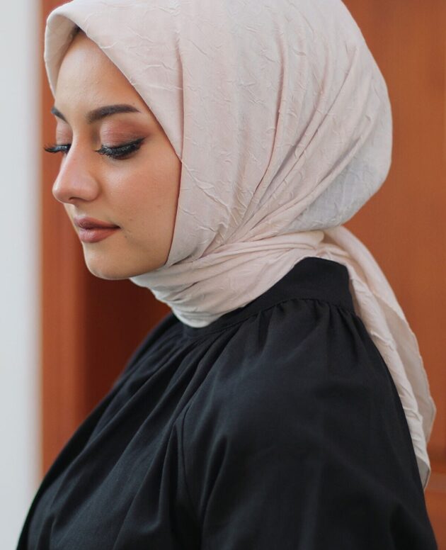 Organic Bambu Eşarp - Bej